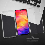 360&deg; viso dangčio silikoninis telefono dėklas, skirtas iPhone Samsung Huawei Honor Xiaomi Redmi OPPO OnePlus Anti Drop Clear hibridiniam kompiuteriui Hard Coque iPhone 6 skaidri