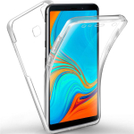 360&deg; viso dangčio silikoninis telefono dėklas, skirtas iPhone Samsung Huawei Honor Xiaomi Redmi OPPO OnePlus Anti Drop Clear hibridiniam kompiuteriui Hard Coque iPhone 6 skaidri