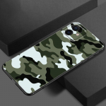 Kamufliažinis Camo Army telefono dėklas Apple iPhone 13 12 Mini 11 Pro XS Max X XR 8 7 6S 6 Plus SE 2020 5S 5 mink&scaron;tas TPU juodas dangtelis iPhone 5 5S SE