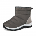 Madingi žieminiai moteri&scaron;ki neslidūs, dėvėjimuisi atsparūs ir &scaron;ilti auk&scaron;takulniai medvilniniai batai su papildomu vilnos pamu&scaron;alu, lauko sniego batai 36 balta