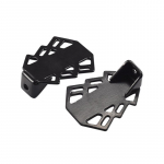2 vnt. patvari Mtb galinės sėdynės kojų atrama, sumontuota ant galinių ratų dviračio pėdų pedalų 2Pcs Fixed