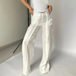 Pavasario vasaros mados laisvalaikio vakarėlio kelnės Laisvos kelių spalvų &scaron;ventinės kelnės