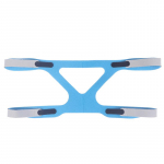 1 vnt. Universali galvos apdangalo komforto gelio pilna kaukė, keičiama dalis CPAP galvos juosta mėlyna