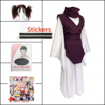 Anime Jujutsu Kaisen Lipdukai Cosplay Choso Cosplay Kostiumas Perukas Pilnas Rinkinys Helovino Karnavalo Kalėdų &Scaron;ventės Kostiumai Kostiumai L-(Costume+Wig)