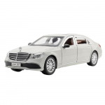 1/24 BENZ E300L E-Class Žvaigždėto dangaus ap&scaron;vietimas Lydinio Automobilio Modelis Diecast Metalinis Žaislinis Transportas Garsas &Scaron;viesa Kolekcija Vaikams Dovanos juoda