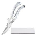 Specialios virtuvės nerūdijančio plieno daugiafunkcinės kaulų žirklės box juoda