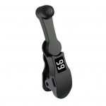 Skaitmeninis automatinis ekrano paspaudėjas USB telefono bakstelėtojas LED ekranas 180 laipsnių pasukimas juoda