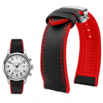 Klasikinis 20 mm, 21 mm, 22 mm drobės nailono dirželis &bdquo;Seiko&ldquo; laikrodžiams, guminis dirželis, vandeniui atsparus laikrodžių dirželis vyrams, skirtas &bdquo;Tissot Citizen Mido&ldquo; laikrodžių priedams 22mm