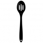 Kar&scaron;čiui atsparus virtuvinis &scaron;auk&scaron;tas Nelipnus BPA Ilgo koto kepimo kau&scaron;elis, skirtas mai&scaron;ymui. juoda