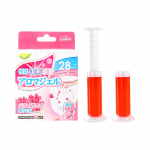 (Puikūs namai)Tualeto tualeto dezodorantas gelis tualeto valiklis gelis gaiviklis dezodorantas tualeto dezodoravimas 2pc raudona