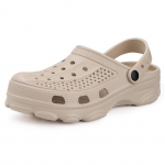 Litfun Madingi vyri&scaron;ki klumpės EVA Lengvi skylėti sodo batai Lauko vyri&scaron;ki paplūdimio sandalai Namų vonios kambario batai Unisex kasdienės &scaron;lepetės 38