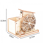 Pasidaryk pats rankų darbo pianino muzikos dėžutė Kūrybi&scaron;ka penalas muzikos dėžutė Dėlionė Stalo dekoracija surinktas žaislas Gimtadienio dovana