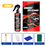 120ml Automobilio Motociklo I&scaron;metimo Vamzdžio Rūdžių Valiklis I&scaron;metimo Vamzdžio Valymo Priemonė su Guminėmis Pir&scaron;tinėmis &Scaron;epetys Automobilio Priežiūros Įrankių Rinkinys