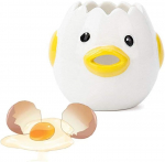 Animacinis kiau&scaron;inių separatorius, Keraminis kiau&scaron;inio trynio ir baltymo separatorius, Mielas kiau&scaron;inio formos filtras, Virtuvės įrankis, pagalbinė priemonė kepimui geltona