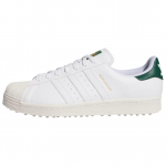 Adidas Superstar be smaigų Golfo Batai Balti su Kolegijos Žalia Unisex Sportbačiai Debesėlių Baltumo Off-White IE6054 40⅔ white