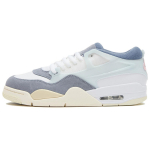 Air Jordan 4 RM Diffused Blue Ashen Slate Vyri&scaron;ki sportbačiai Balti Prism-Pink Futbolo-Pilki FQ7939-101 40