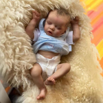 18 colių tikrovi&scaron;ka atgimusi mergaitės lėlė TWIN A Miela gyva mieganti naujagimio lėlė Visas vinilinis kūnas Kūdikio berniuko lėlė Tikrovi&scaron;ka vaiko namų žaidimų žaislas 3+ metų full silicone girl