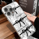 Plunksnų telefono dėklas, skirtas iPhone 11 13 16 Pro Max iPhone 14 15 Pro Max 12 13 Pro Max 16 Samsung S24 FE A55 A05S A54 S22 A15 S23 A12 A52S A34 A05S A14 iPhone 11 gryna
