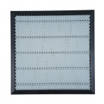 Lazerinis korio darbo stalas CO2 lazerinio graviravimo pjovimo staklėms CNC korio plok&scaron;tės lovai 400x400mm juoda