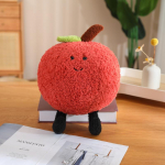35/45 cm mielas vaisinis Litchi pliu&scaron;as su forma Mink&scaron;ta lėlė pliu&scaron;iniai žaislai Kambario apdaila vaikams 35cm