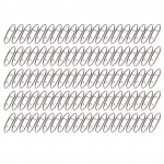 100 vnt. Žvejybos reikmenų Power Clips Nerūdijančio plieno Greito keitimo Greiti segtukai Jungtis S