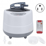 1000W buitinis saunos garintuvas 2.0L ne&scaron;iojamas prakaito SPA garų puodas kūno detoksikacijai JAV ki&scaron;tukas 110V