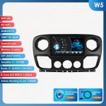 Hizpo Carplay 4G Android automobilio multimedijos grotuvas, skirtas Nissan NV400 2010 -2019, Opel Movano, Renault Master III 2011, GPS, vaizdo įra&scaron;ų, i&scaron;manusis ekranas W5 8Core 4G 64G AI