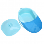 Profesionalus naktipuodis, storas PP, skirtas prikaustytiems prie lovos pacientams, lovos naktipuodis su dangčiu, skirtas pagyvenusiems vyrams ir moterims