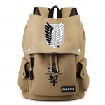 Attack on Titan Laisvės Sparnai Drobės Kuprinė - Anime Mokyklinė Kuprinė Studentams Drawstring Bag