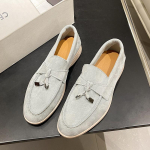 Populiarūs zom&scaron;iniai plok&scaron;čiapadžiai batai, moteri&scaron;ki slydimo batai, odiniai kutais dekoruoti priežastiniai batai vasaros pasivaik&scaron;čiojimui mulai Pavasariniai moteri&scaron;ki sportbačiai 38