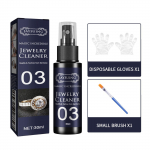 Universalus papuo&scaron;alų valiklis pur&scaron;kiamas 30 ml profesionalus laikrodžių, žiedų, deimantų, aukso, sidabro valymo tirpalas 30ml set