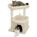 PAWZ Road Katės bok&scaron;tas didelėms Kanapių nagų plė&scaron;ymo vieta Platus Daugiafunkcis Vyresnėms katėms Lengvai palengvina Ragdoll trūkumą Auk&scaron;tis 65cm Katėms, Žemas, Stacionarus, Virvė, &Scaron;lifavimo, smėlis