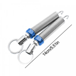 Bagažinės spyruoklės pakėlimas 2 vnt. Automobilio bagažinės dangčio modifikavimo spyruoklė Nerūdijančio plieno Automatinė automobilio bagažinės dangčio metalinė spyruoklė SUV sunkvežimiui mėlyna