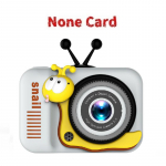 Vaikų fotoaparatas Skaitmeninis fotoaparatas 20MP Fotoaparatas Vaikų asmenukė 4x Skaitmeninis priartinimas 2,0 colių ekranas Dvigubi objektyvai None Card rožinė