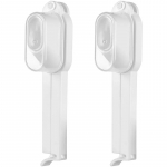 2 vnt. Maisto mai&scaron;elių segtukai, Sandarinimo segtukai su dangteliu, Pieno miltelių užkandžių segtukai Sandariklis, Virtuvės maisto drėgmei atsparūs tra&scaron;kučių pieno mai&scaron;elių segtukai 2 pcs