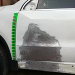 Automobilio lanksti magnetinė apsauginė juostelė pur&scaron;kiamų dažų pavir&scaron;iaus lak&scaron;tinio metalo sauso &scaron;lifavimo kra&scaron;to ekranavimo apsauga