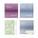 [AROCELL] Kaukės 4 tipai / Super Kolagenas, Botul Priežiūra, Cica Repair Panthenolis, Kaklo kaukė Botul Care EX 4pcs