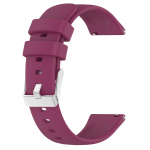 Blizgus vientisos spalvos dirželis Huami Amazfit GTS4 Mini (20 mm) 20mm vyno raudonos spalvos