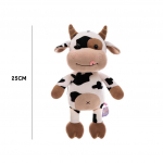 Mažos karvės pliu&scaron;inis žaislas, 25&ndash;35 cm, mink&scaron;tas PP medvilnės kim&scaron;inys animacinių filmų lėlė vaikams gimtadienio dovana 25cm-35cm