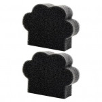 2 vnt. naminių gyvūnų plaukų surinkėjai katės nagų formos, skalbimo ma&scaron;inai, džiovyklei, pūkų surinkėjas, daugkartinio naudojimo, lengvai naudojamas, katės, &scaron;uns plaukų gaudyklė 2pcs juoda