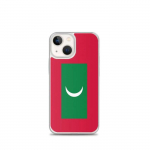 Coque T&eacute;lephone Drapeau Maldives &ndash; iPhone 13 mini