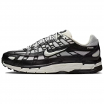 Nike P-6000 Juodi Muslino Moteri&scaron;ki Sportbačiai Sail Summit-White BV1021-011 39 gray