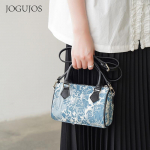 JOGUJOS originali nauja moteri&scaron;ka rankinė maža i&scaron;skirtinė moteri&scaron;ka rankinė džinsinė su karvės odos per petį ne&scaron;iojama rankinė rankinė