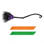 Helovino raganos &scaron;luota su kaspinu Realisti&scaron;ka stebuklinga &scaron;luota dekoracija Cosplay Rekvizitai Helovino vakarėlio reikmenys Nuotraukų priedai