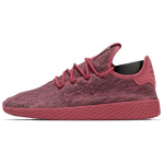 Pharrell x adidas Tennis Hu Dažyti moteri&scaron;ki sportbačiai Red Trace-Maroon Chalk-White DB2858 36