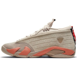 CLOT x Air Jordan 14 Retro Low Terracotta Unisex Kedai Rudo-Smėlio, Sepijos-Akmens, Terakotos-Rožinės Spalvos DC9857-200 36.5