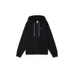 Nike Siuvinėtas Logotipas Užtraukiama Hoody Ilgomis Rankovėmis Palaidinė Vyri&scaron;ki Vir&scaron;utiniai Drabužiai Juoda DR0404-010 M