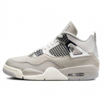 Air Jordan 4 Retro Frozen Moments Moteri&scaron;ki sportbačiai Pilki Light-Iron-Ore Sail AQ9129-001 44.5