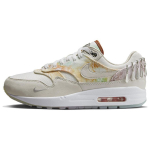 Nike Air Max 1 87 Metaliniai pakabukai Moteri&scaron;ki sportbačiai Kreminės baltos spalvos su Mėtų putų detalėmis FJ7734-101 38