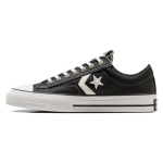 Converse Star Player 76 žemi juodi balti unisex sportbačiai A06204C 35